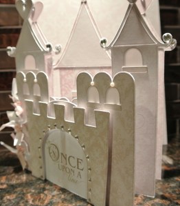 the pages are made from multiple layers of card stock, each page with custom pattern